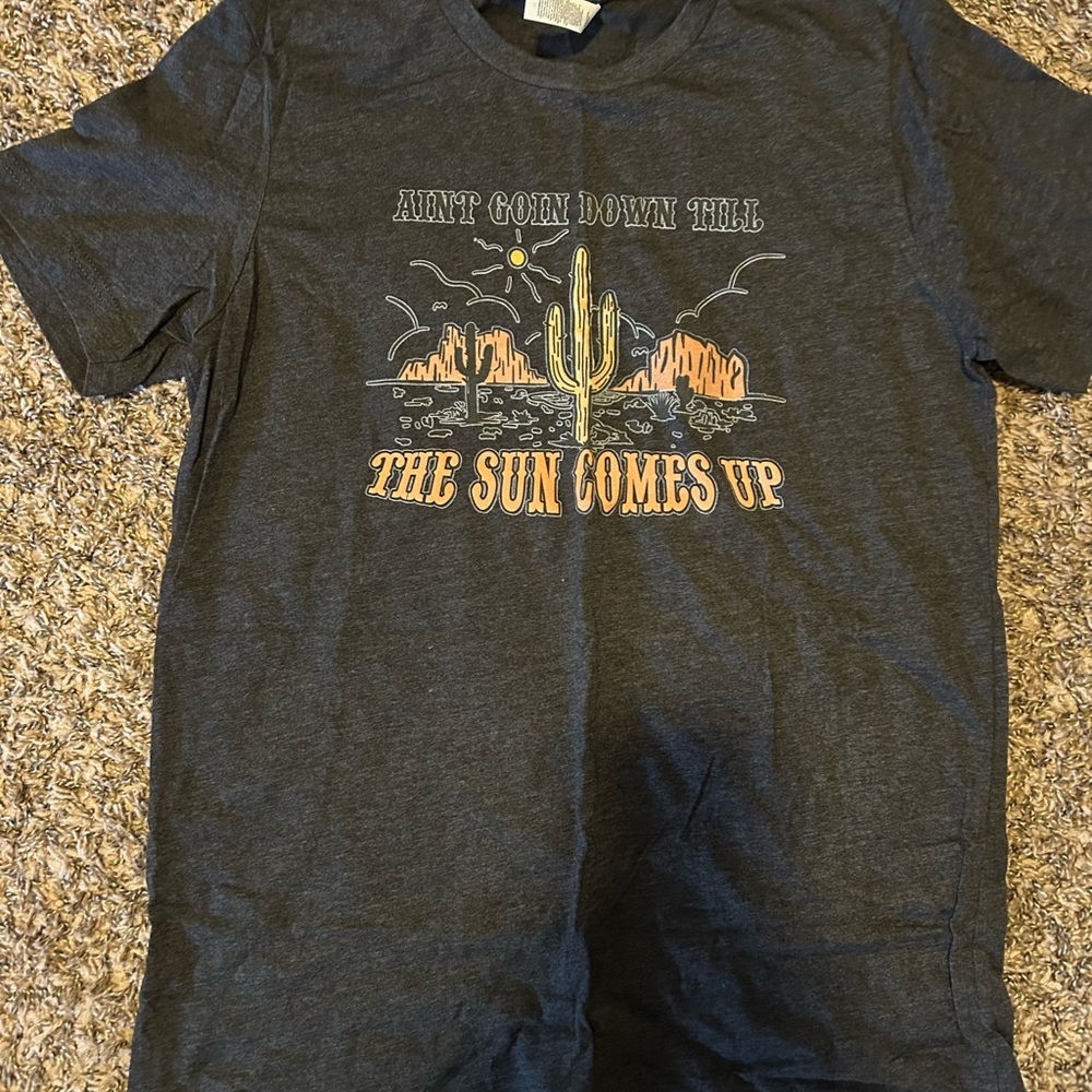 Bella Canvas Dark Gray Graphic Tee